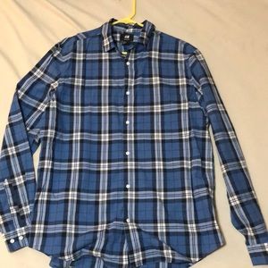 Blue H&M Longsleeve Button Up